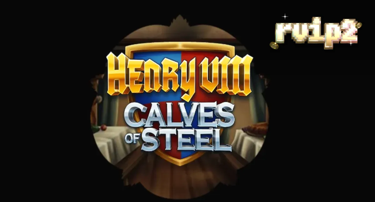 Tampilan visual slot Henry 8th Calves of Steel dengan estetika gym abad pertengahan